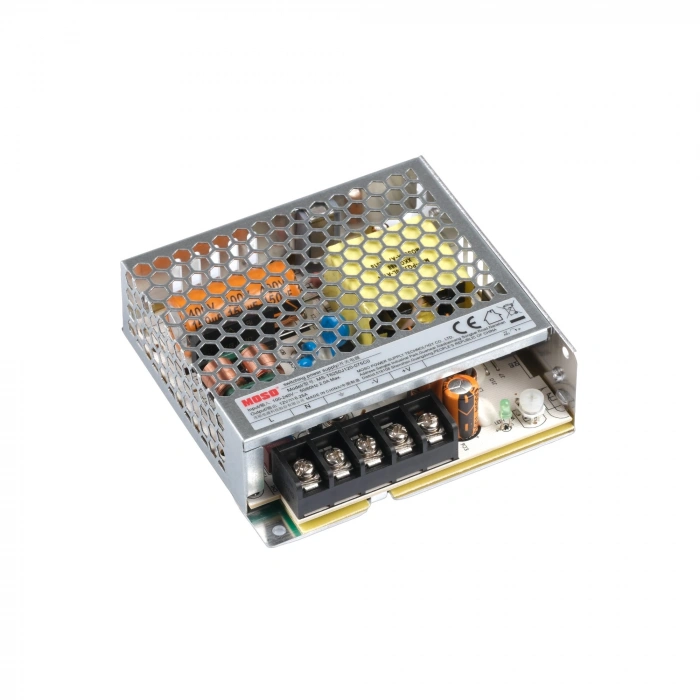 MOSO MS-T625OJ120-075C 75W LED Driver | IP20 12V 6.25A Sabit Voltaj İç Mekan Delikli Kasa SMPS Güç Kaynağı