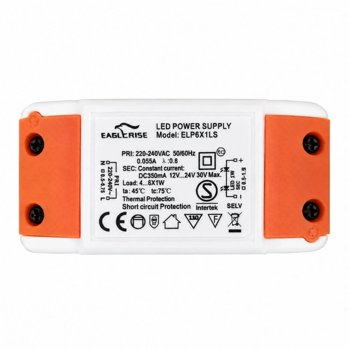 EAGLERISE ELP6X1LS IP20 LED Driver | 350mA Sabit Akım LED Sürücü