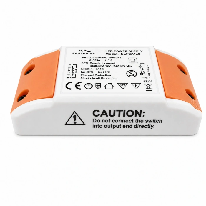 EAGLERISE ELP6X1LS IP20 LED Driver | 350mA Sabit Akım LED Sürücü