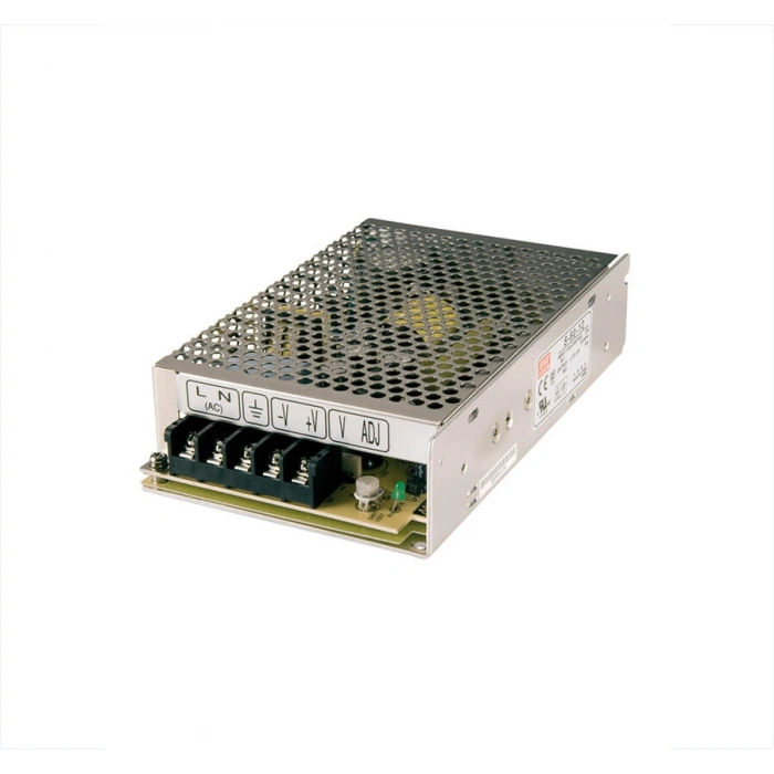 Mean Well S60-12 60W SMPS Güç Kaynağı | 12V 5A Delikli Kasa Metal Güç Kaynağı