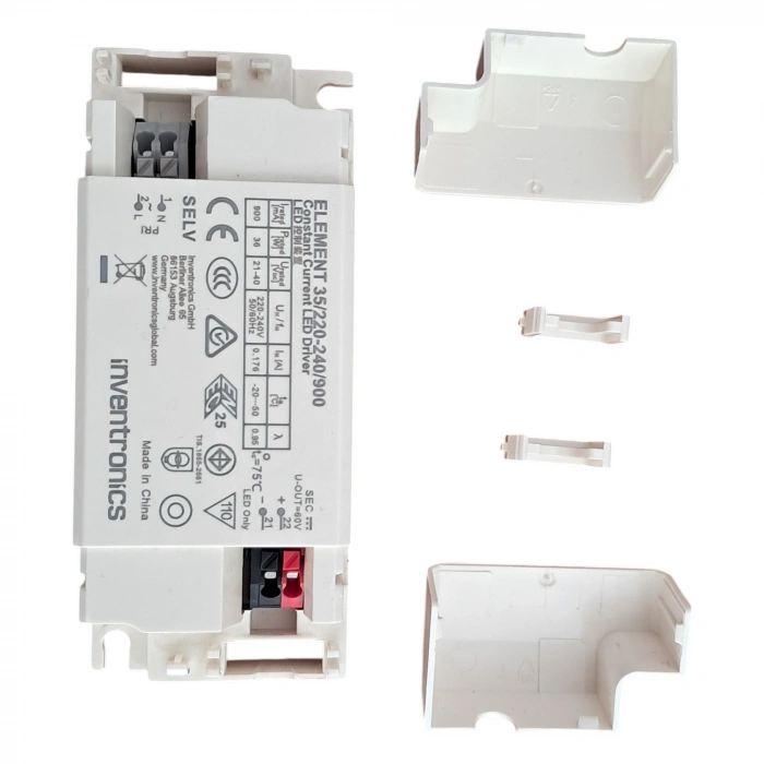 Inventronics ELEMENT 35/220-240/900 Sabit Akım LED Driver | 900mA 36W 220-240V IP20 LED Sürücü