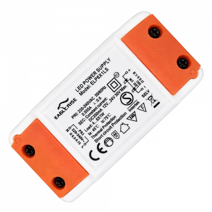 EAGLERISE ELP6X1LS IP20 LED Driver | 350mA Sabit Akım LED Sürücü