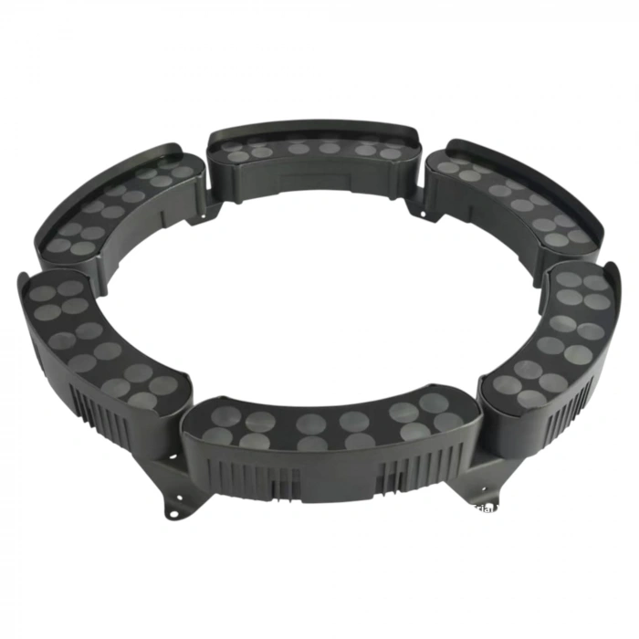 AY BAHÇE KASA IP65 | 220×53 mm | Oval Segment LED Armatür Kasası | 12 LED Yuvası
