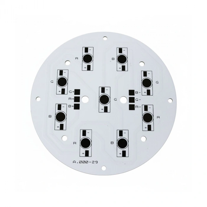 9 LED EMITTER RGB ALUMINYUM PCB A.000-29