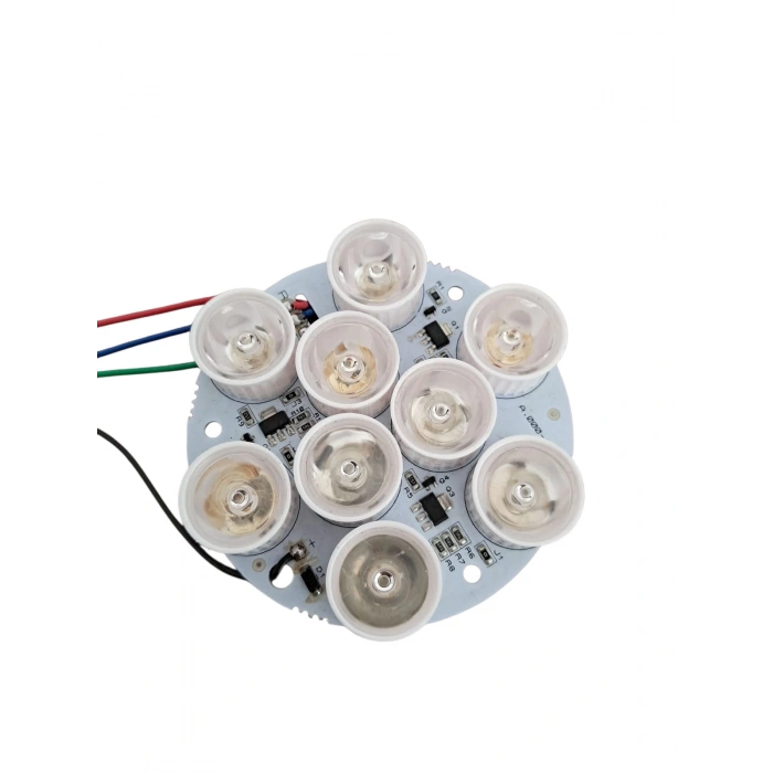 9 WATT RGB YUVARLAK 12V MDA.000-252