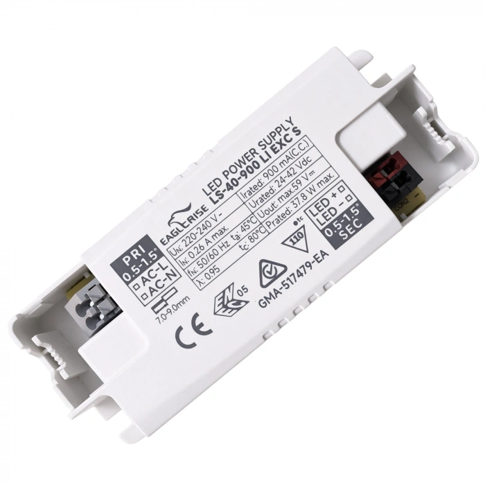 EAGLERISE LS-40-900 LI EXC S 900mA 37.8W Sabit Akım LED Driver