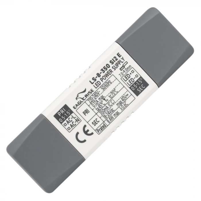 EAGLERISE LS-8-350 SI2 E 350mA Sabit Akım LED Driver | 8.4W LED Sürücü