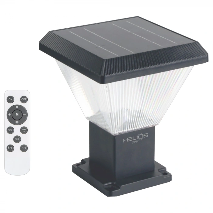 HELIOS HS 4017 100W Solar Bahçe Aydınlatma | 4 Renk | RGB | Kumandalı | IP65