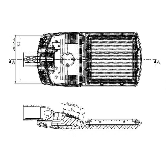 100 - 200 WATT HARKETLI SOKAK LAMBASI