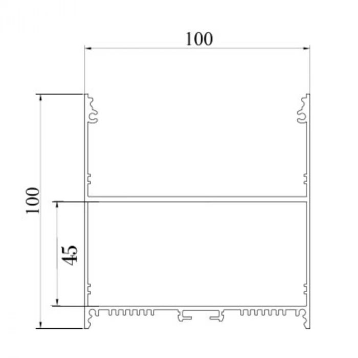 Linear Dekoratif Profil LM-LKS LNR23 100100