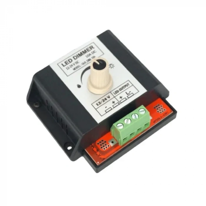 Manuel Dimmer Tek Kanal 10A 12-24V DC