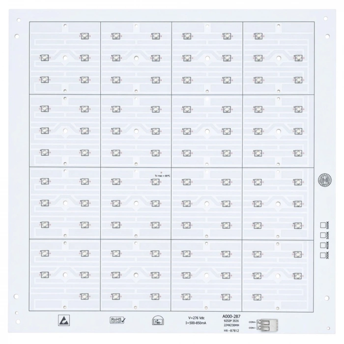 MDA000-287 200W 3535 3V 92 LED 6lı Lensli Projektör LED PCB Modülü