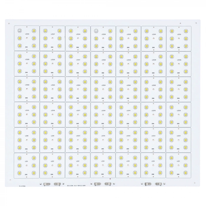 MDA000-290 600W 3535 3V 252 LED 6lı Lensli Projektör LED PCB Modülü