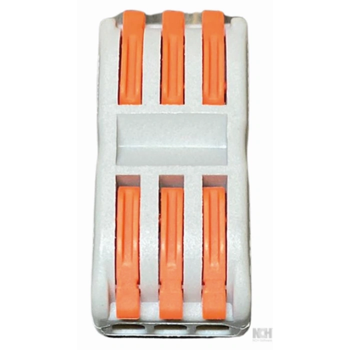 PCT-223 3lü Sıralı Hızlı Kablo Konnektörü | 32A | 250V