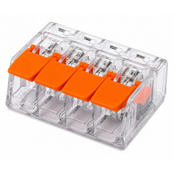 PCT-414 4lü Kompakt Hızlı Kablo Konnektörü | 32A | 250V