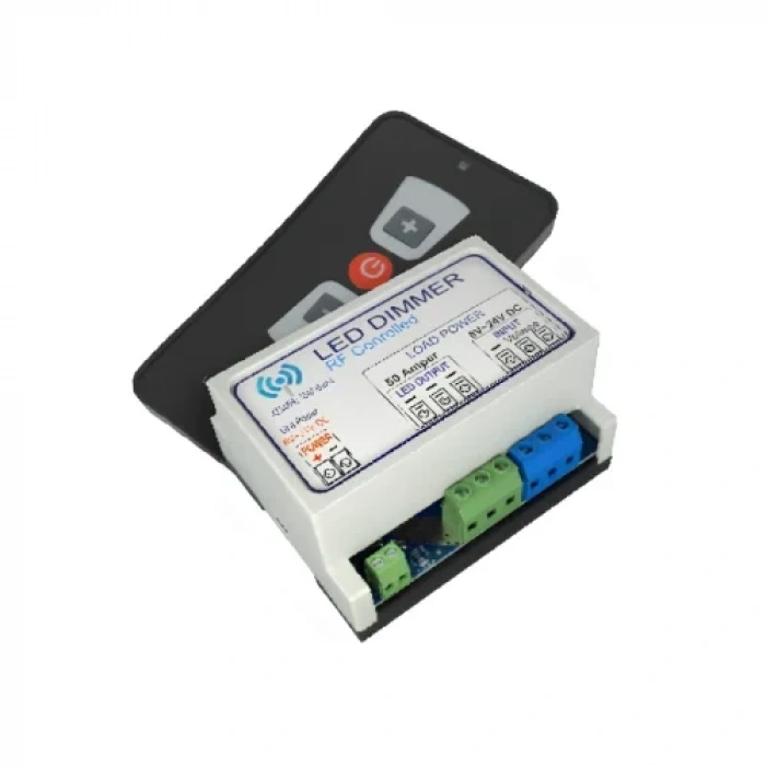 RF Dimmer Tek Kanal 50A 12-24V DC