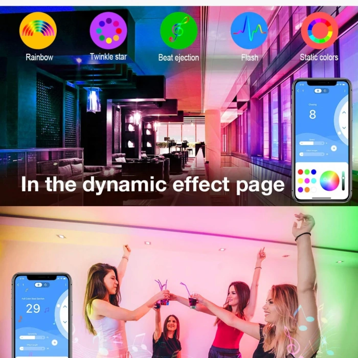 SP602E Bluetooth Pixel LED Kontrol Cihazı 5-24V DC | 2048 Pixel | Mobil Uygulama | Müzik Senkronizasyonu