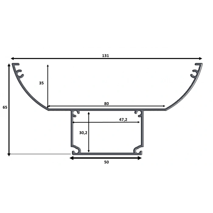 YÜKSEK TAVAN 120 CM LKS-LNR-YTA-2