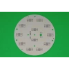 12 LED EMITTER TEK RENK ALUMINYUM PCB A.000-107