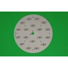 18 LED EMITTER TEK RENK ALUMINYUM PCB A.000-109
