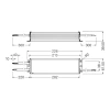 200 W OSRAM ICUTRONIC IT DALI 200W P7 LED Driver | IP67 | DALI-2 / 0-10V / PWM | 120–240V | 350–1050mA