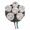 MDA.244-10 6W RGB Yuvarlak Power LED Modül | 12V 6 LED 70mm Alüminyum PCB Havuz ve Fıskiye LED Aydınlatma