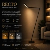 Recto LED Lambader | 14W 1152LM Dikdörtgen Taban ve Oynar Başlık