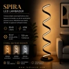 Spira LED Lambader | 63W 5040LM Modern Yukarı Kıvrılan Tasarım