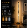 Duovya LED Lambader | 90W 7200LM Modern Çift Dalga Tasarım Ayaklı Lamba