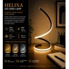 HELIXA LED Desk Lamp | 25W 2016LM Modern Helezon Tasarım Masa Lambası