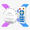 SP608E Bluetooth + RF Kumandalı Pixel LED Kontrol Cihazı 5-24V DC | 4800 Pixel | 8 Bağımsız SPI Çıkışı | Müzik Senkronizasyonu