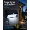 HELIOS HS 5883 30W Solar Duvar Aydınlatma | Sensörlü | 6500K