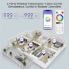 SP630E Bluetooth SPI & PWM Akıllı LED Kontrol Cihazı 5-24V DC | SPI + 5CH PWM | RGB / RGBW / RGBCCT / CCT | Müzik Senkronizasyonu