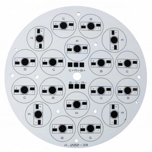 18 LED EMITTER RGB ALUMINYUM PCB A.000-38