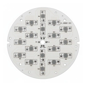 18 LED EMITTER RGB ALUMINYUM PCB A.000-64R2