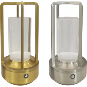 Visium 3 Renk Dokunmatik Şarjlı LED Masa Lambası - Akrilik Tasarım