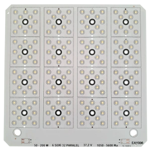 150W 3030 LED Modül 6500K | Kanopi LED ve Projektör Aydınlatma PCB 240x240 LM CAN E006