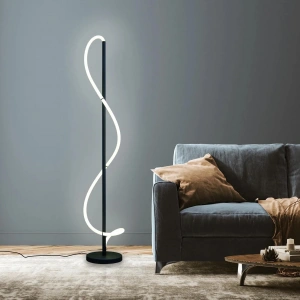 Neovya LED Lambader | 34W 2688LM Modern Dalgalı Neon Tasarım