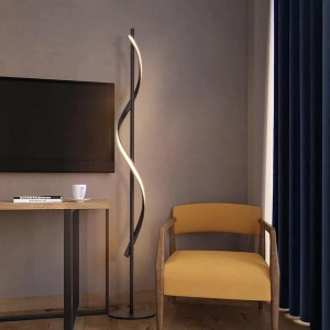 Duovex LED Lambader | 27W 2160LM Modern Çift Boru Spiral LED Tasarım