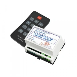 RF Aç/Kapa Kontrol Cihazı 10 Kanal 10x3A 12-24V DC
