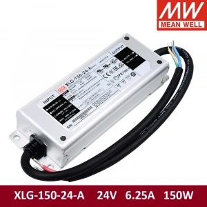Mean Well XLG-150-24-A, Mean Well, IP67, 24Vdc, 6.25A, Metal Kasa, Led Driver