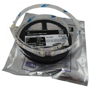 Premium Seri Samsung 2835 10mm PCB 35/35µm Şerit LED 12V 60 LED/m 5 Renk 5m Rulo