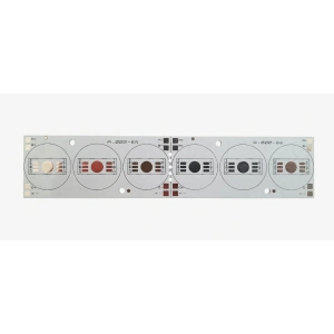 Full RGB LED PCB 34x156 mm 6x RGB Emitter Full RGB Alüminyum Kart – A.000-66