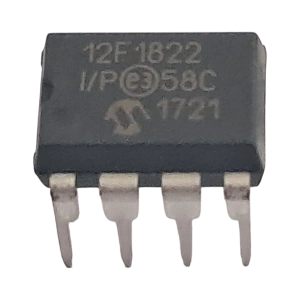 PIC12F1822-I/P Mikrodenetleyici 8 Pin 32MHz 8-bit DIP Paket Endüstriyel Tip MCU