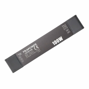 100 Watt TRA5100 Ultra Slim Çift Çıkış 12V-24V Sabit Voltaj LED Sürücü