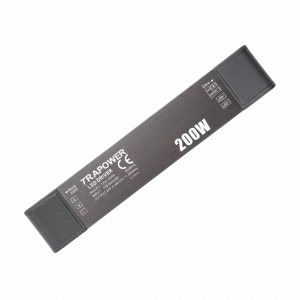 200 Watt TRA5200 Ultra Slim Çift Çıkış 12V-24V Sabit Voltaj LED Sürücü
