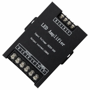 RGB LED Amplifier 10x3A | 5-24V DC 3 Kanal Metal Kasa RGB Sinyal Güçlendirici