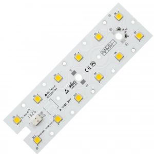 Çift Sıra Wallwasher & Sokak Armatürü 36W Profesyonel LED Board | 12×5050 6V LED | 45×148 mm Alüminyum PCB
