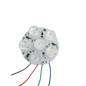 6LI P2 YUVARLAK RGB 12V MDA.244-10