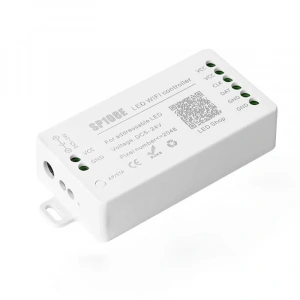 SP108E WiFi Pixel LED Kontrol Cihazı 5-24V DC | 2048 Pixel | WiFi APP Kontrol | SPI Pixel LED Controller